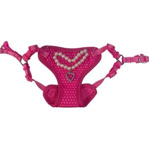 Vibrant Life Dog Harness XS Pink with Pearls